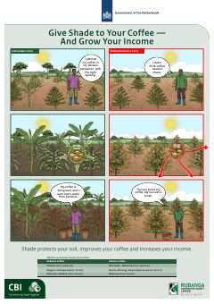 Poster: Give Shade to Your Coffee, and Grow Your Income